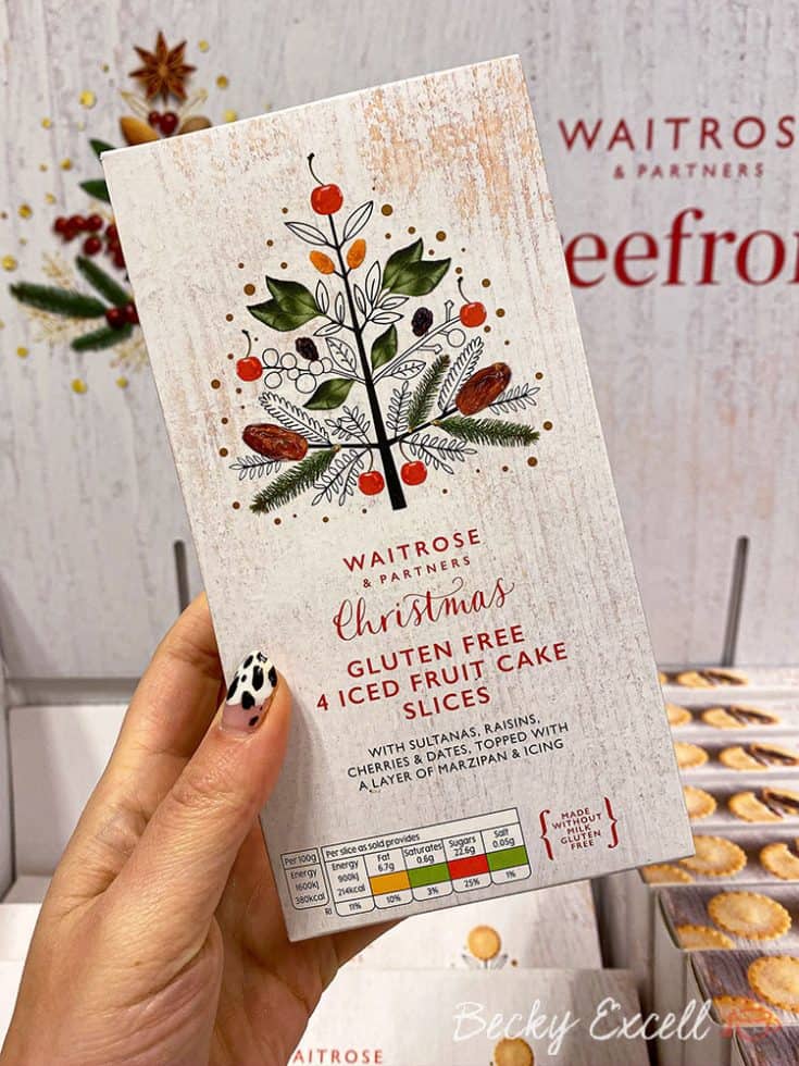 24 NEW products in the Waitrose Gluten Free Christmas Range 2019