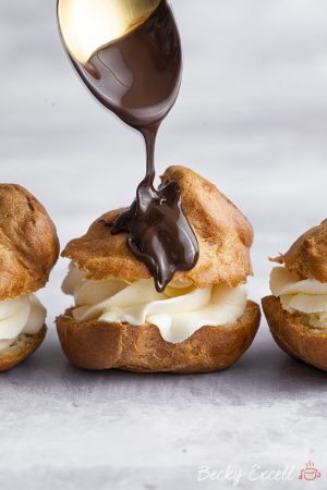 Gluten Free Profiteroles Recipe (dairy free option) - BEST EVER!