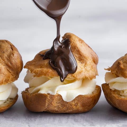 My BEST EVER Gluten Free Profiteroles Recipe (low FODMAP + dairy free option)-image
