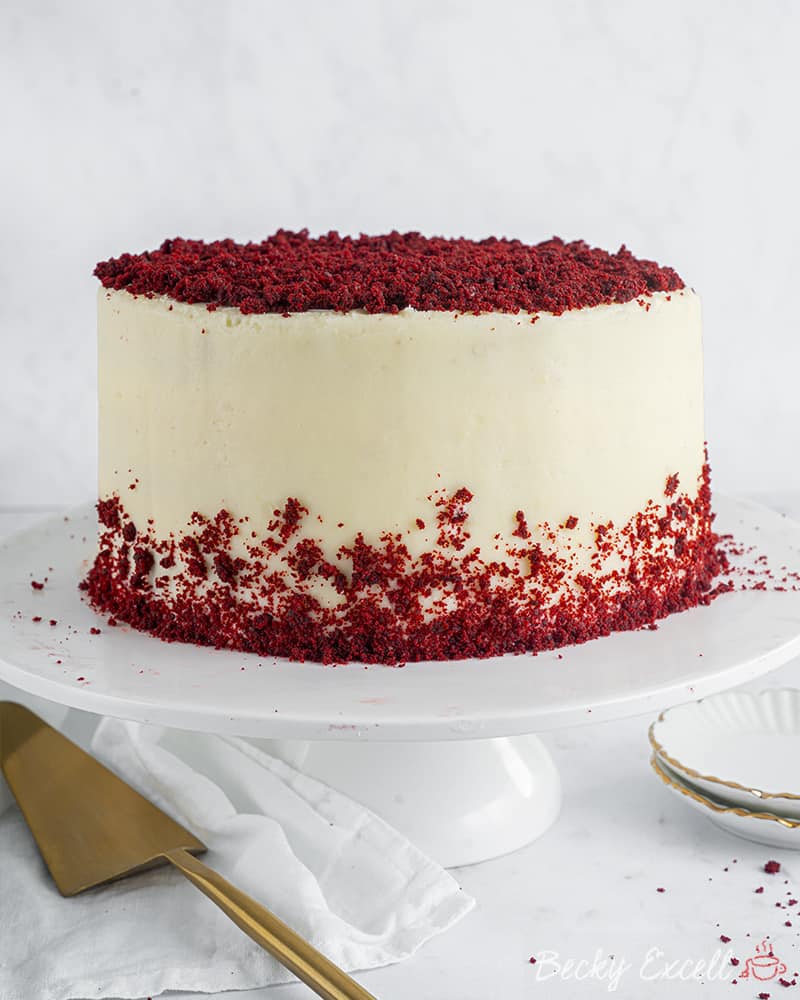 Grain-Free Red Velvet Cake - The Defined Dish