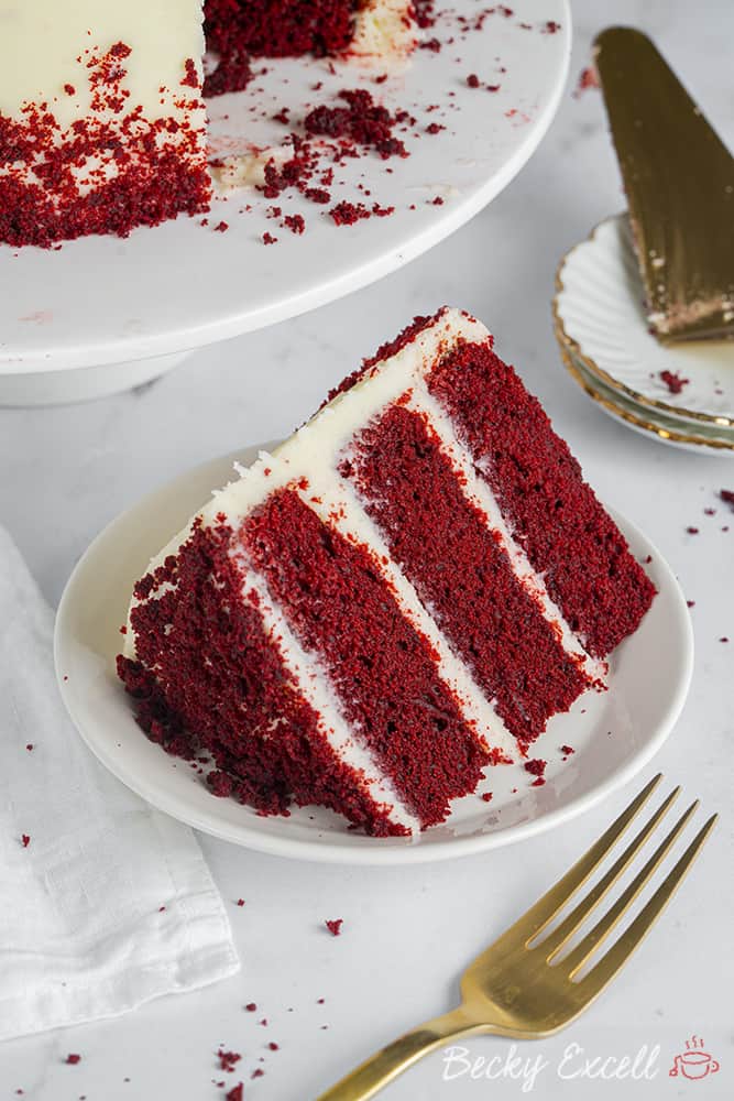 Grain-Free Red Velvet Cake - The Defined Dish