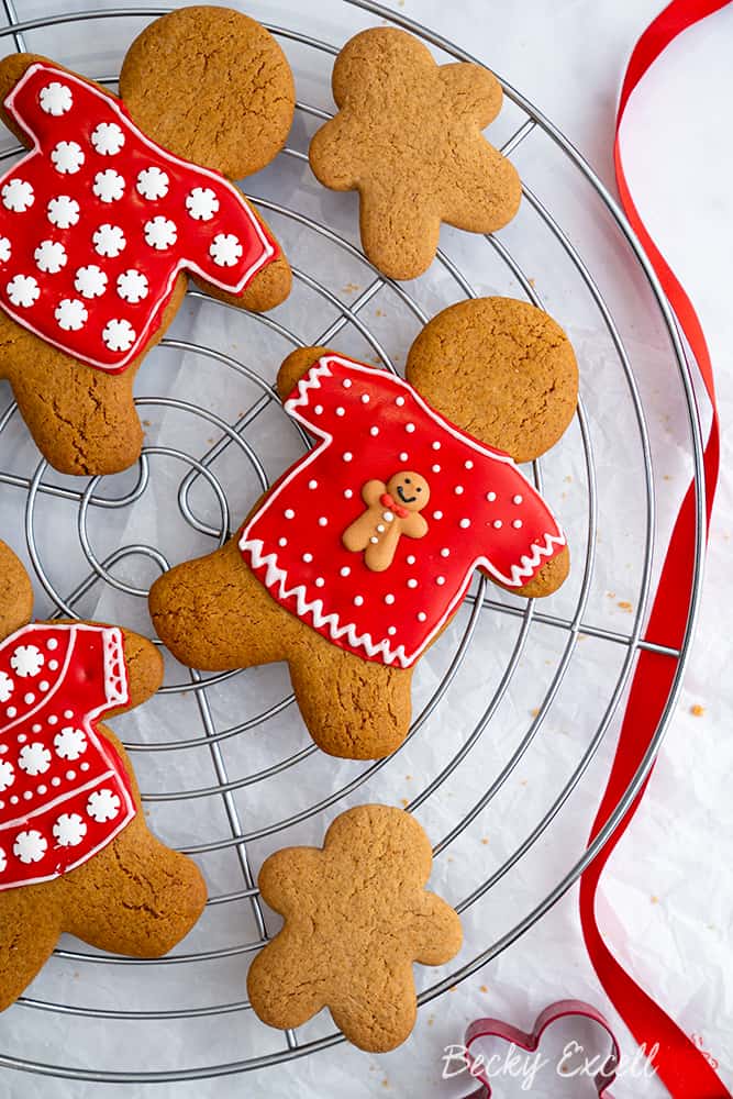 Gluten Free Gingerbread Men Recipe (low FODMAP, dairy free option)