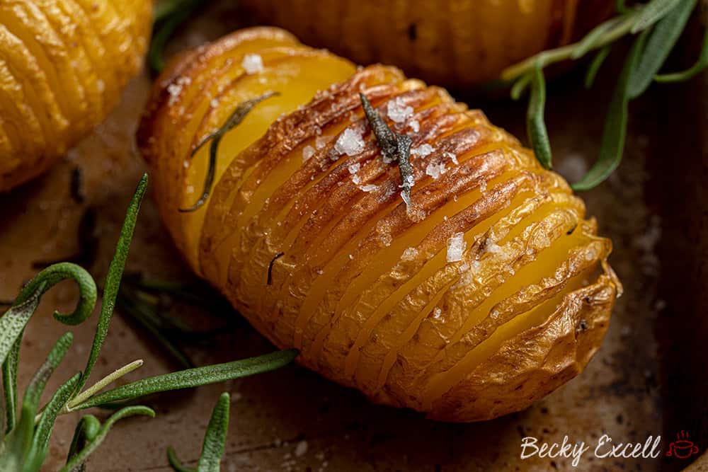 Dairy-Free Mini Hasselback Potatoes Recipe (Plant-Based & Gluten-Free)