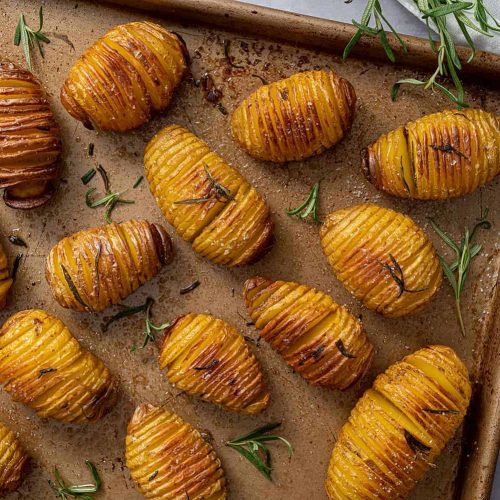 Hasselback Potatoes Recipe - Best Ever! (vegan, Low Fodmap)