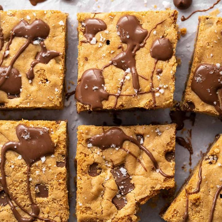Gluten free cookie bars recipe