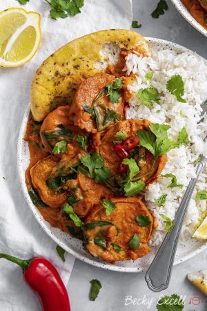 Vegan Masala Curry Recipe with Sweet Potato (gluten free, dairy free)