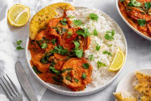 Vegan Masala Curry Recipe with Sweet Potato (dairy free, low FODMAP option)