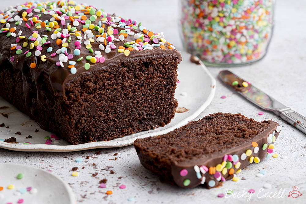 The Best Chocolate Loaf Cake - Bakes by Chichi