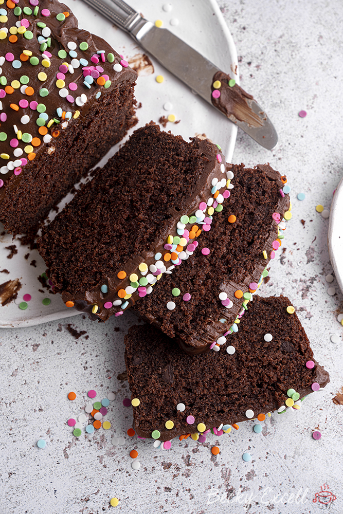 Gluten-free Chocolate Loaf Cake Recipe (dairy-free option)