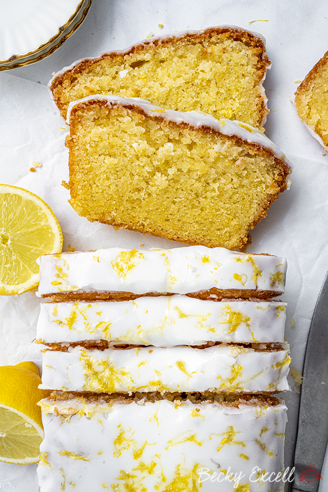 Gluten Free Lemon Drizzle Cake Recipe - BEST EVER! (dairy free, low FODMAP)