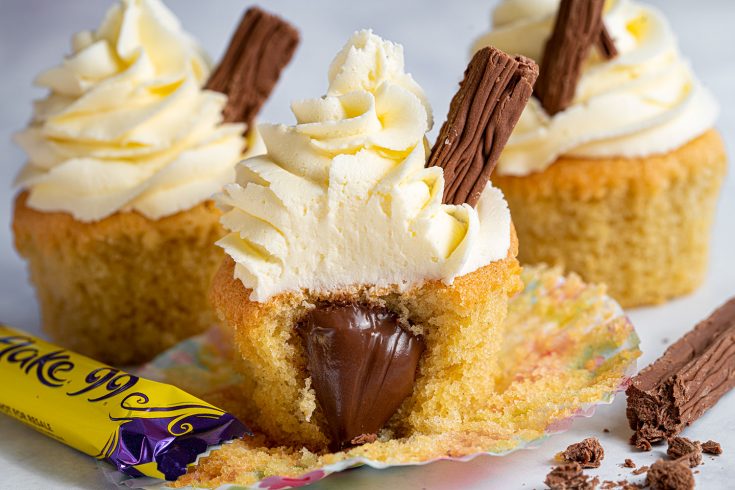 Gluten-free 'Flake 99' Cupcakes Recipe