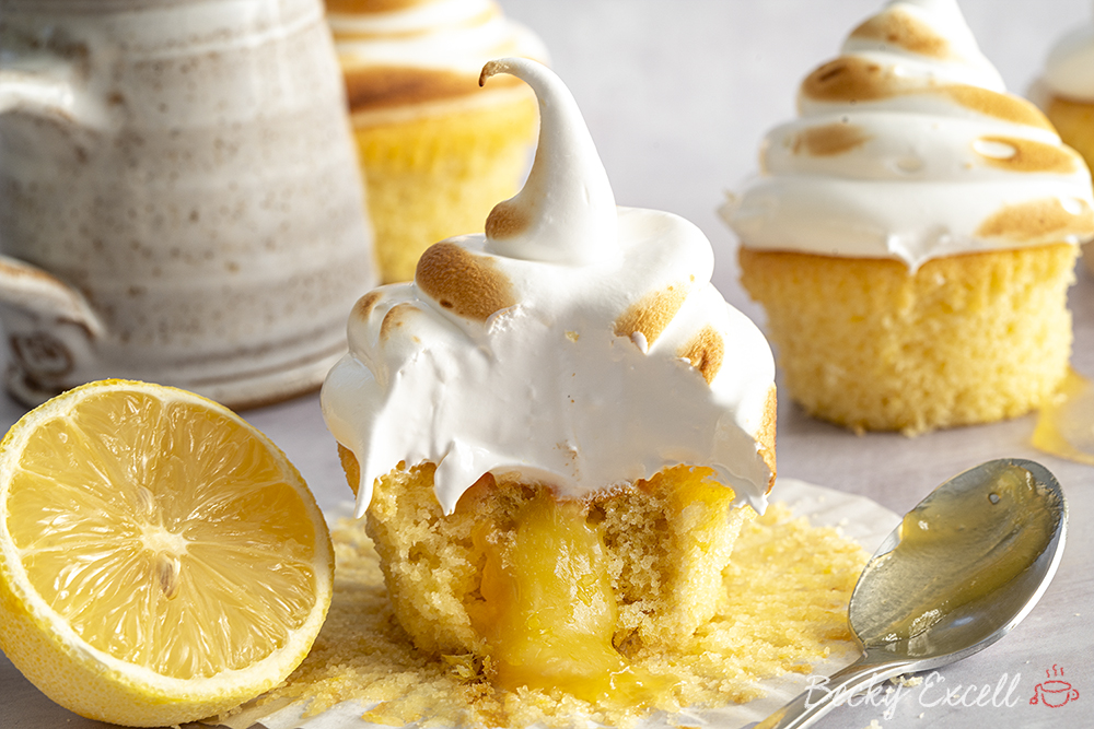 Gluten-free Lemon Meringue Cupcakes Recipe (low FODMAP + dairy-free option)