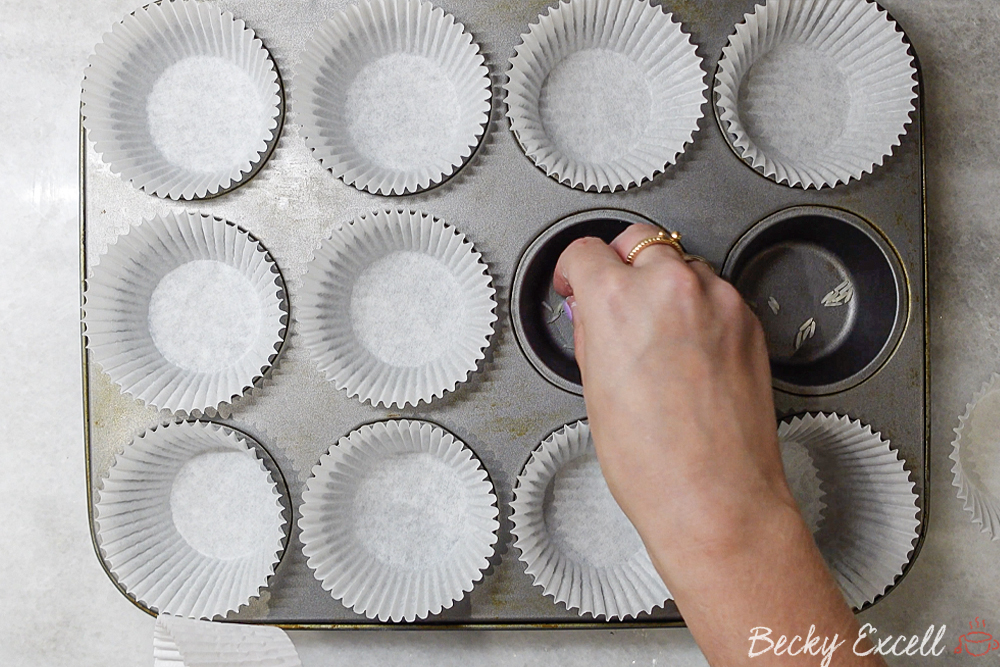 Gluten-free Vanilla Cupcakes Recipe: Adding rice underneath your cupcake cases means no 'soggy bottom'!