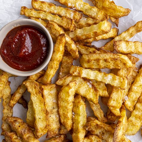 3 BEST Air Fryer Chips Recipes (Chips, French Fries, Crinkle Cut Chips)