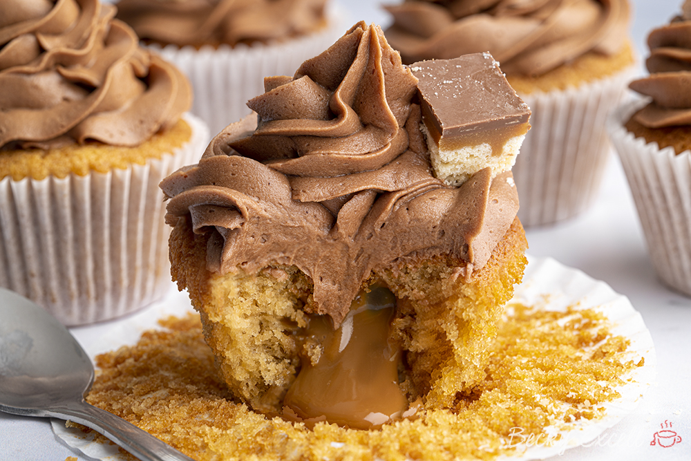 Gluten-free Millionaire's Cupcakes Recipe (dairy-free option)