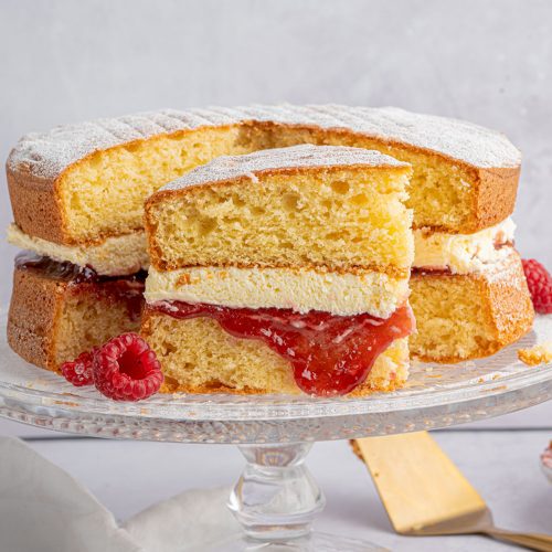 Vegan Victoria Sponge Cake Recipe | Baking Mad