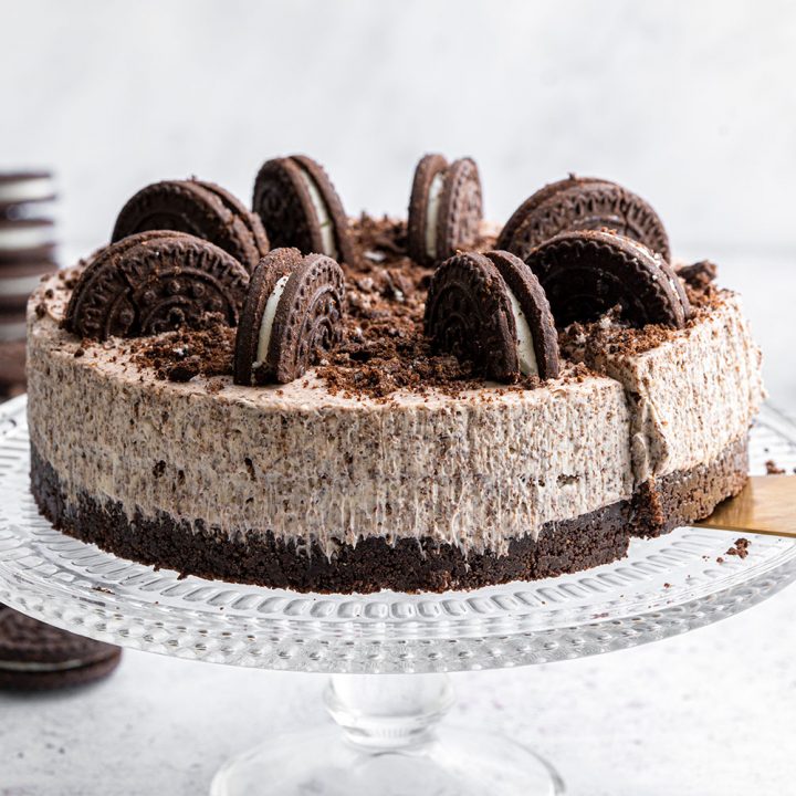 Dairy Free Oreo No Bake Cheesecake Recipe 5 Ingredients Vegan