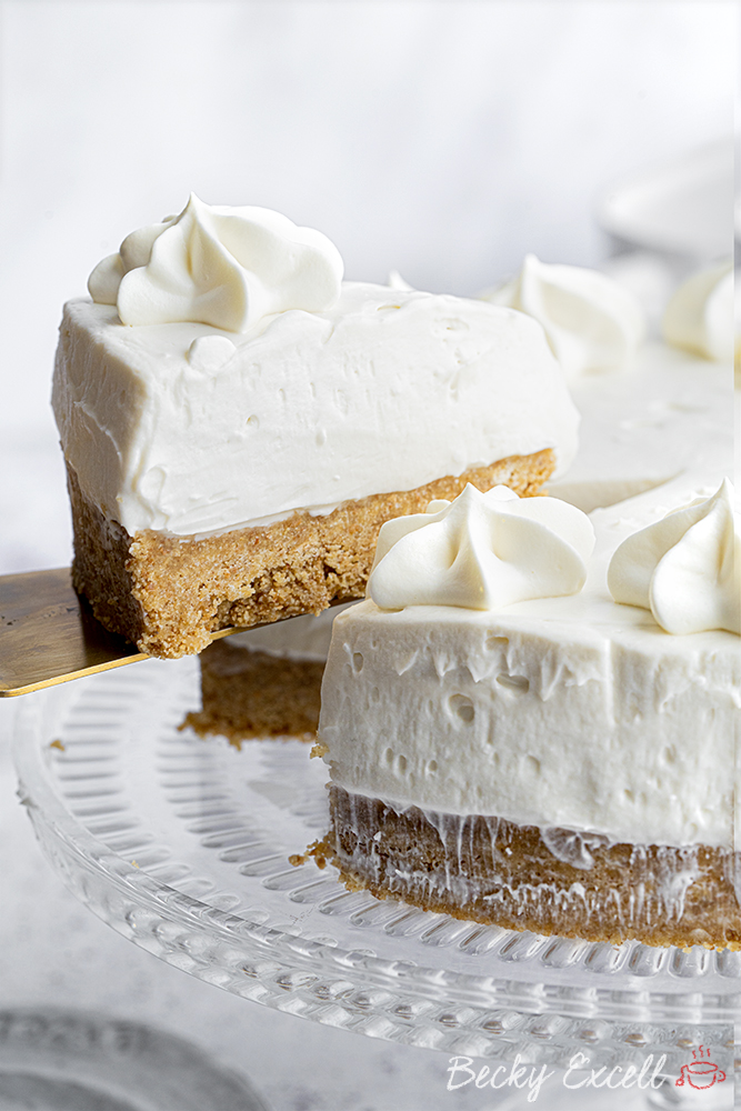 30 Gluten-free Christmas Dessert Recipes You NEED To Make: dairy-free vanilla cheesecake