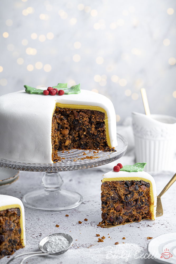 Gluten-free Christmas Cake Recipe - BEST EVER! (dairy-free option)