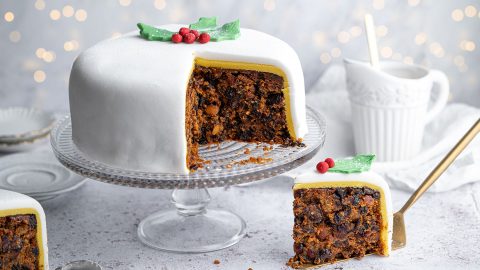 Easy Traditional English Christmas Cake Recipe - Cherry Menlove - Comfort  Food from the English Countryside