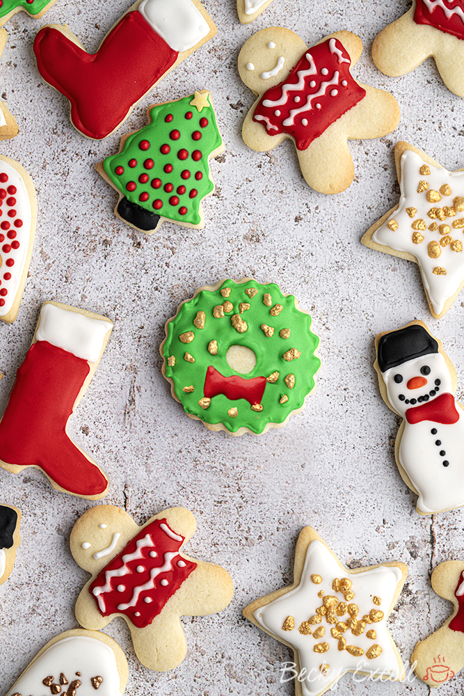 Gluten-free Christmas Cookies Recipe (low FODMAP + dairy-free option)