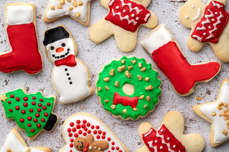 Gluten Free Christmas Cookies Recipe Low Fodmap Dairy Free Option