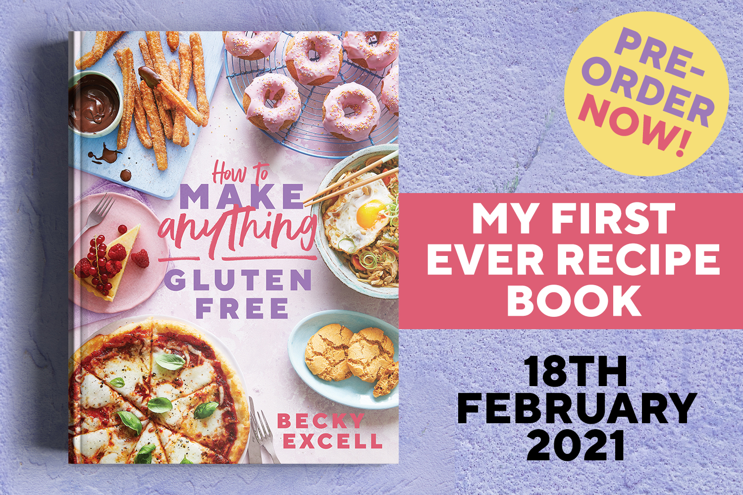 'How To Make Anything Gluten-free', a NEW Gluten-Free Recipe Book