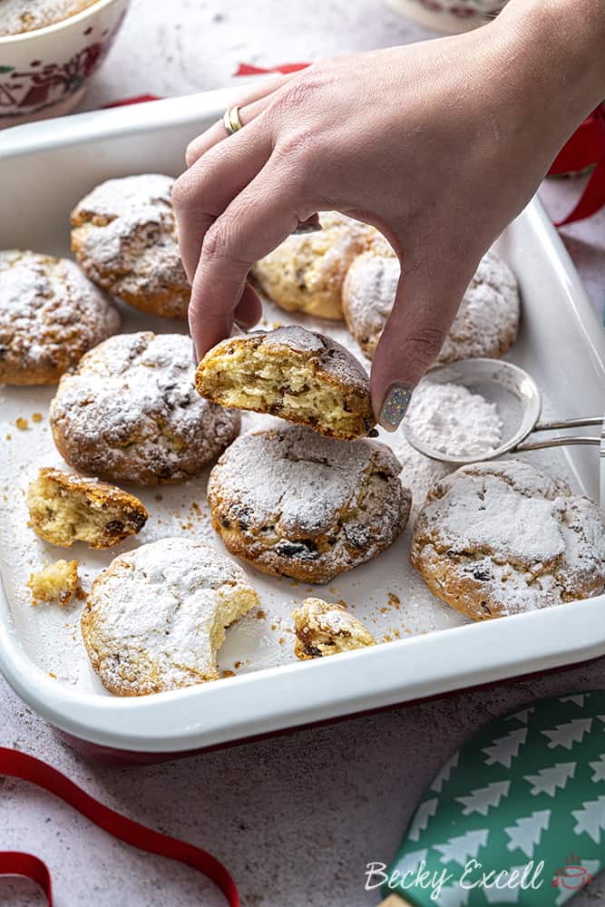 Gluten-free Stollen Bites Recipe (dairy-free option)