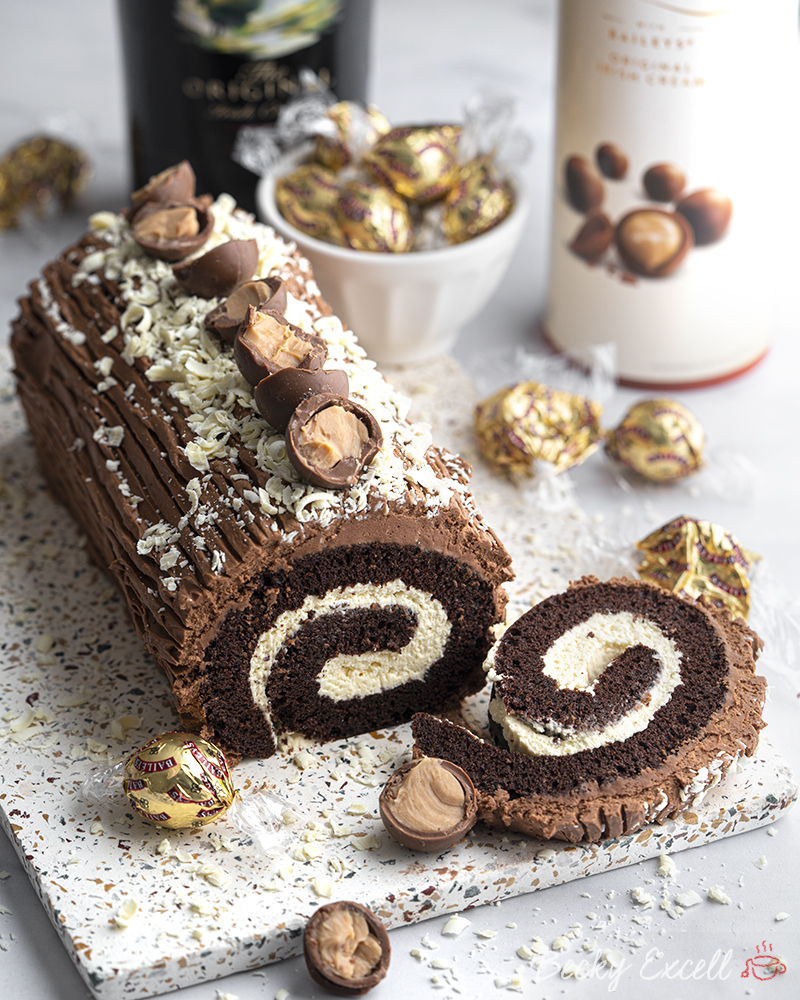 Gluten-free Mini Yule Logs Recipe (dairy-free option)