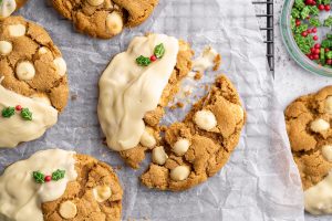 Gluten-free Christmas Gingerbread Cookies Recipe (dairy-free/low FODMAP option)