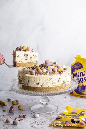 Gluten-free Mini Egg Cheesecake Recipe (No-Bake) - BEST EVER!