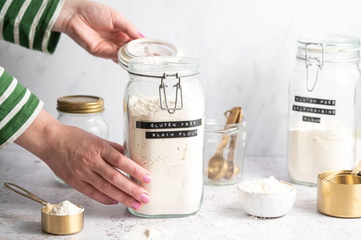 Gluten-free Flour Recipe - BEST EVER! Plain (All-purpose) + Self-raising (rising) Flour Blends