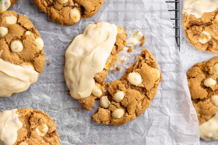 Gluten-free White Chocolate and Ginger Cookies Recipe (dairy-free/low FODMAP option)