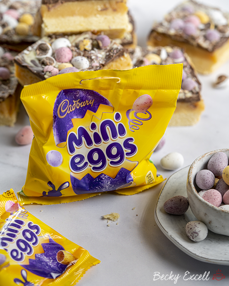 Mini Egg Millionaire's Shortbread Recipe - Easter baking!
