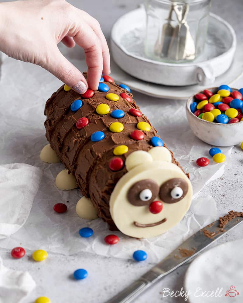 Colin the Caterpillar cake - Marks & Spencer - 625 g