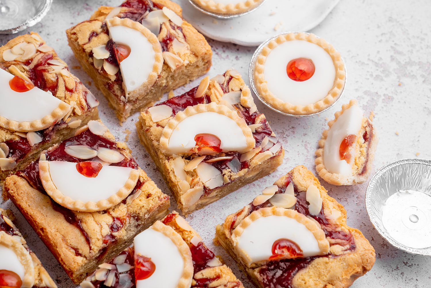Mary Berry's feather-topped Bakewell tart recipe - BBC Food