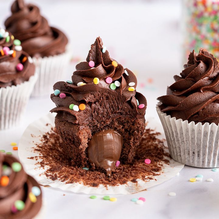 Gluten-free chocolate cupcakes recipe (dairy-free/low FODMAP option)