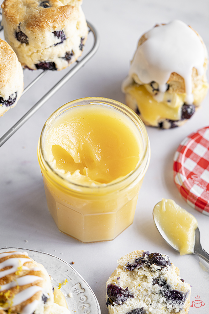 Gluten-free Lemon and Blueberry Scones Recipe (dairy-free option)
