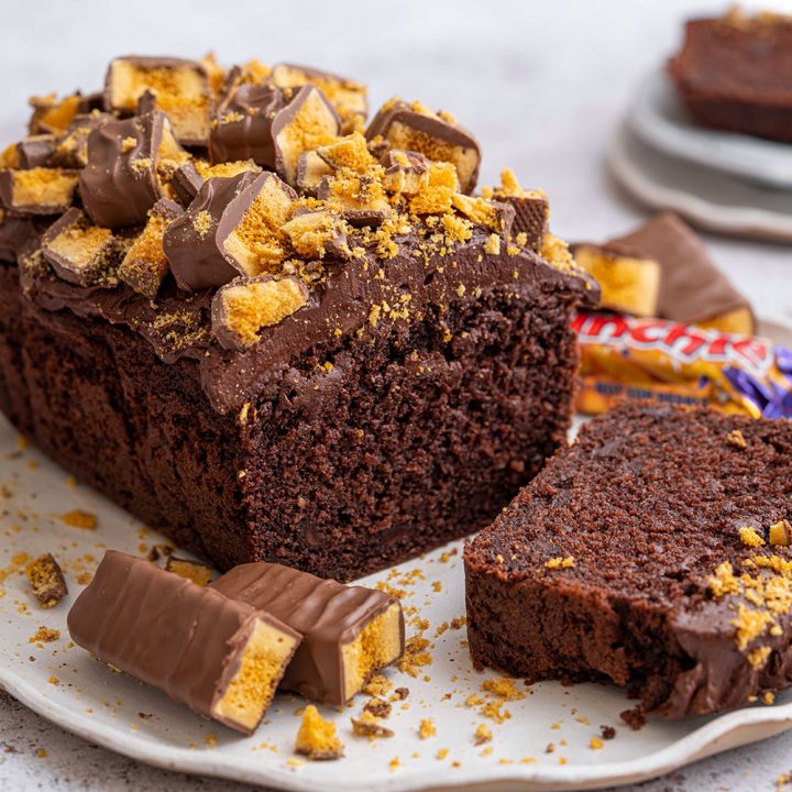 Crunchie Chocolate Loaf Cake Recipe (gluten-free + Dairy-free Option)