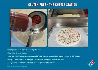 Domino's gluten-free pizza - The Cheese Station