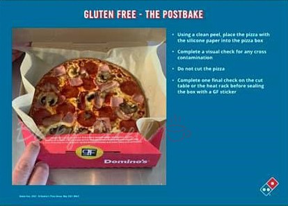 Domino's Gluten Free Crust Information - Gluten Free Pizza at Domino's