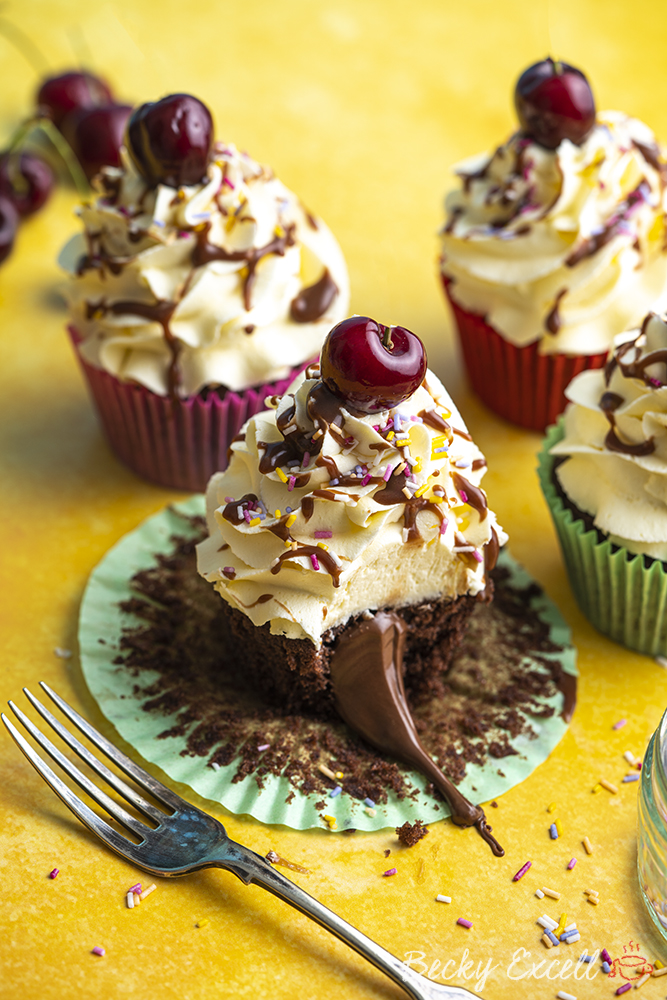 Ice Cream Sundae Cupcakes Recipe (gluten-free, dairy-free + low FODMAP option)