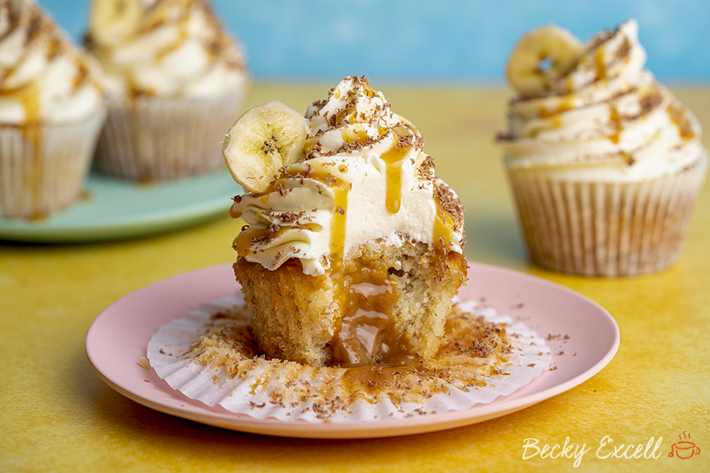 Gluten-free Banoffee Cupcakes Recipe (dairy-free option)