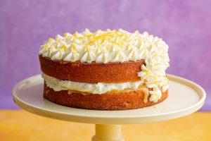 Gluten-free Lemon and Elderflower Cake Recipe (low FODMAP. dairy-free option)