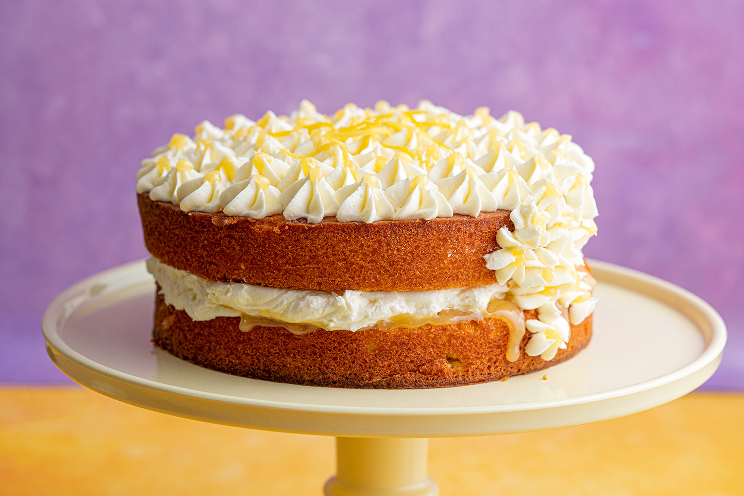 Lemon cake | Eggless lemon and orange zest cake with raisins… | Flickr