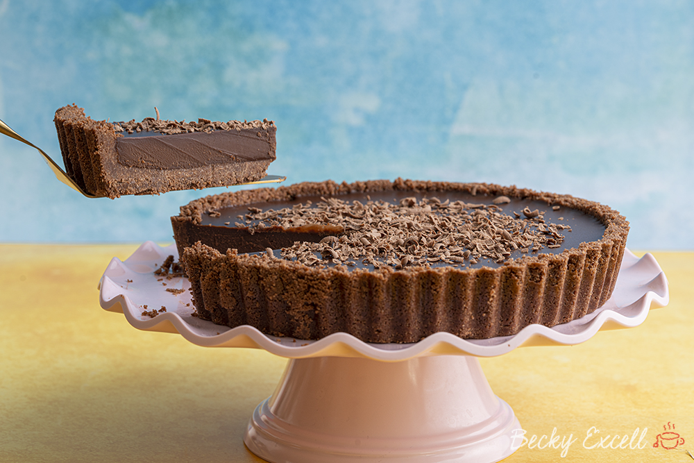 Gluten-free No-bake Chocolate Tart Recipe