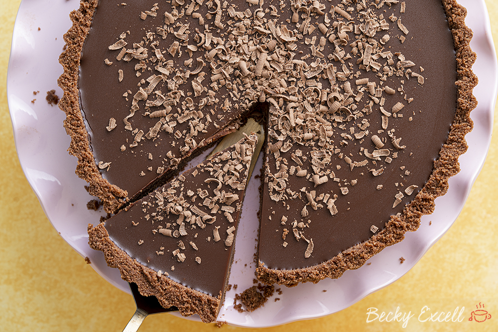 Gluten-free No-bake Chocolate Tart Recipe