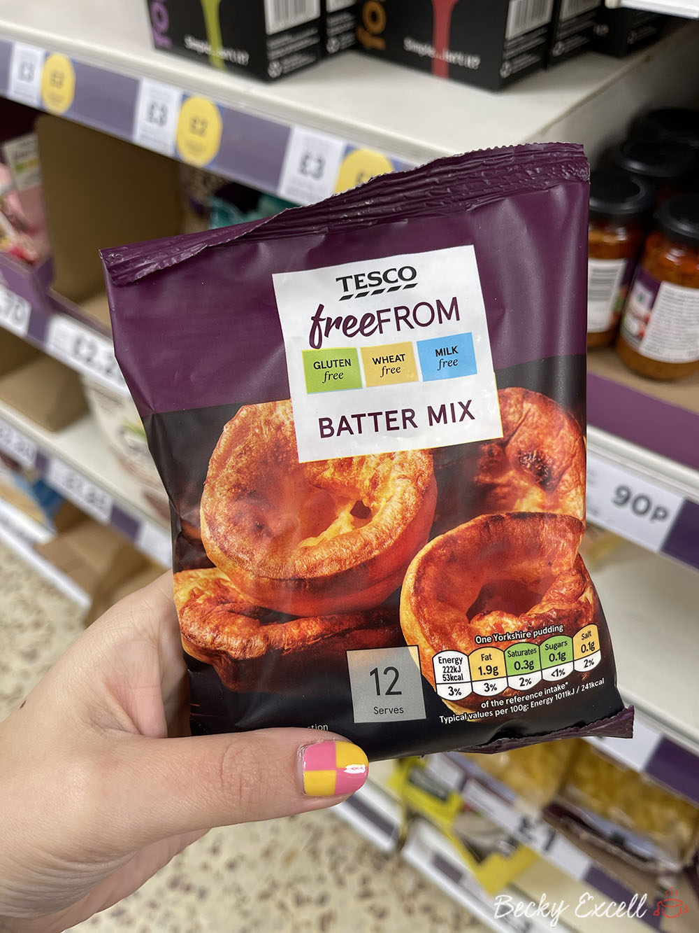 Tescos gluten-free Christmas products 2021: Batter Mix