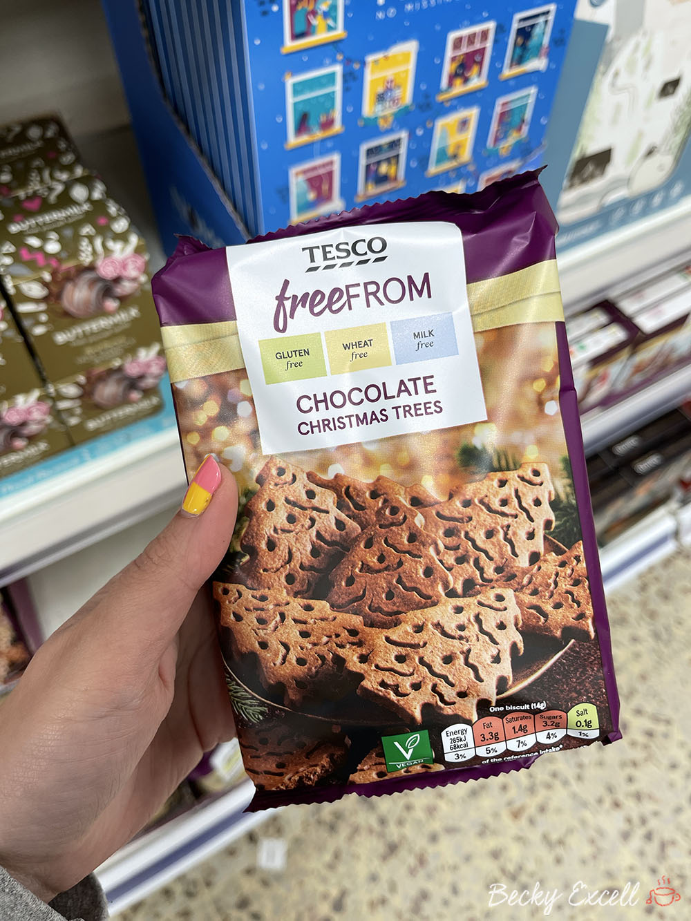 Tescos gluten-free Christmas products 2021: Free from Chocolate Christmas Trees