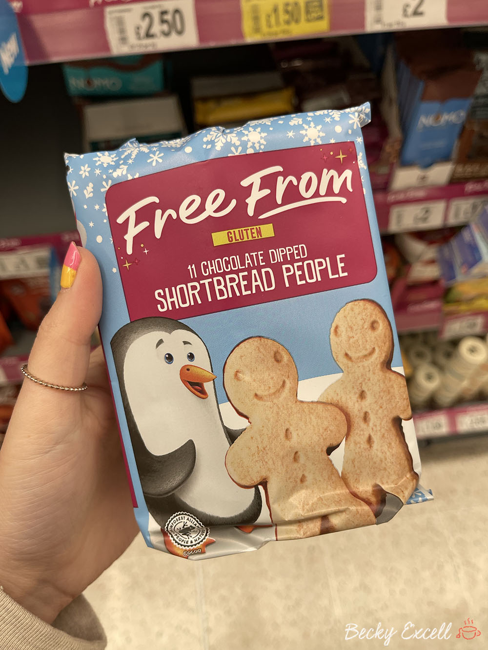 chocolate dipped shortbread people